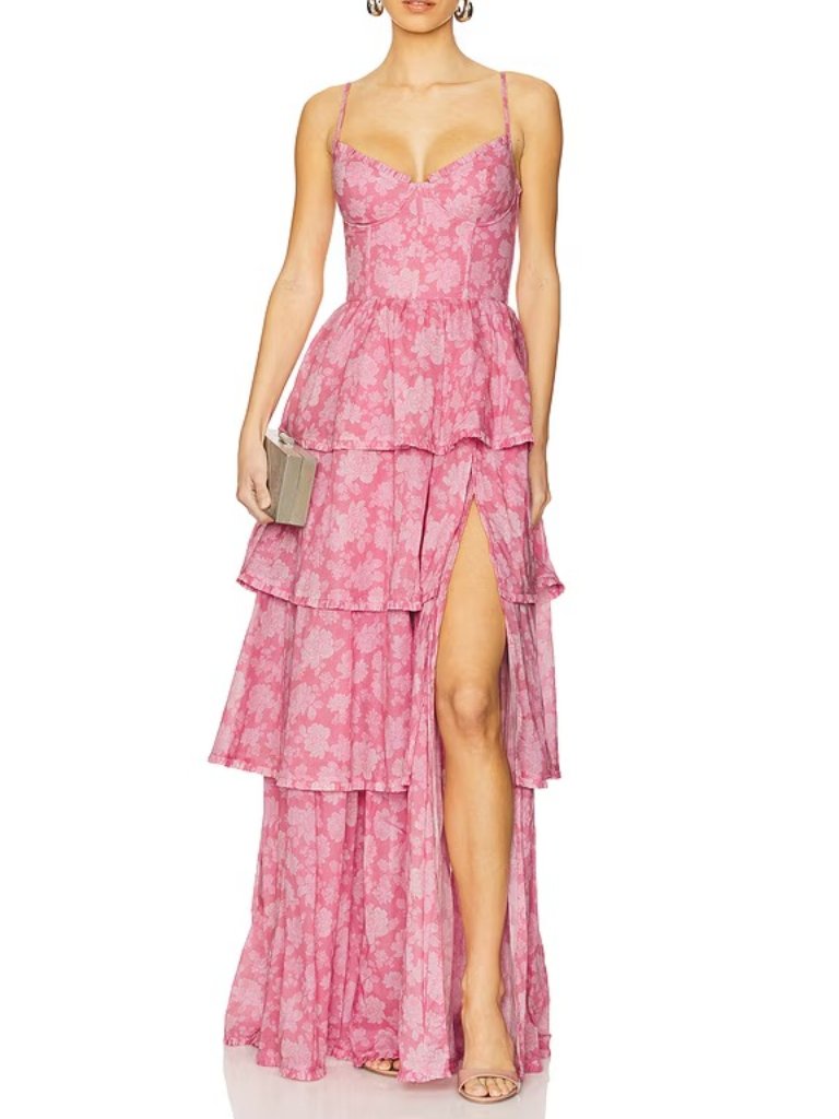 V. Chapman Caterina Tiered Dress